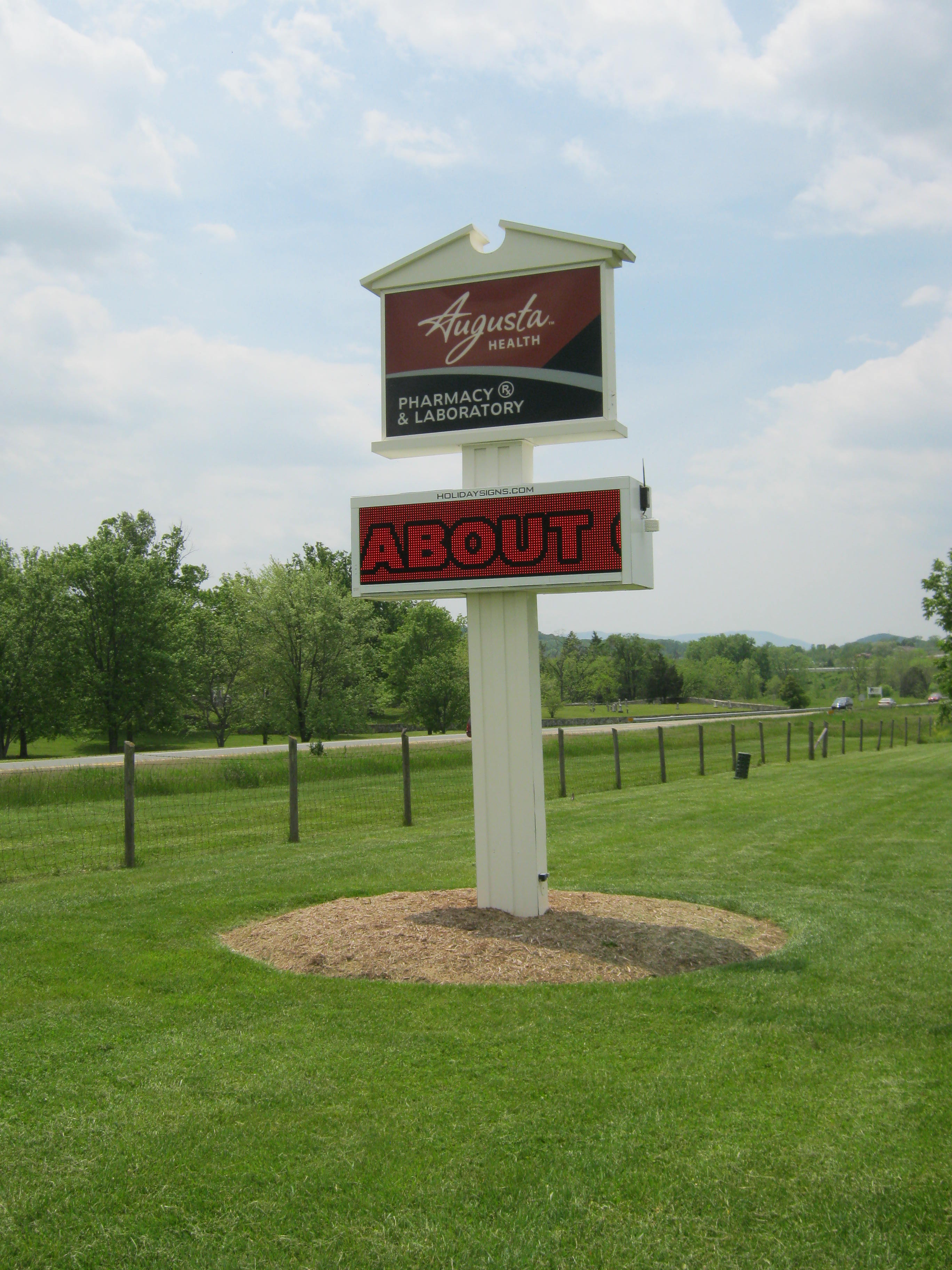 Augusta Health EMC Picture - Holiday Signs Augusta Health EMC Picture - Holiday Signs