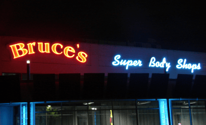 May 2105- things that go wrong with sign lighting bruces
